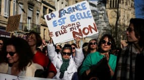 Manifestation contre la réforme des retraites à Bordeaux, le 11 février 2023