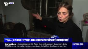 "On se chauffe avec notre insert à bois": 47.000 foyers toujours privés d'électricité après l'épisode neigeux