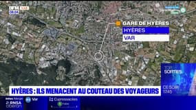 Hyères: ils menacent au couteau des voyageurs