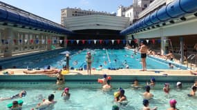 La piscine Keller dans le 15e arrondissement de Paris.
