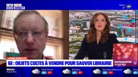 "On est en grande difficulté économique": la librairie de Fabien Oudot contrainte de vendre des objets de décoration