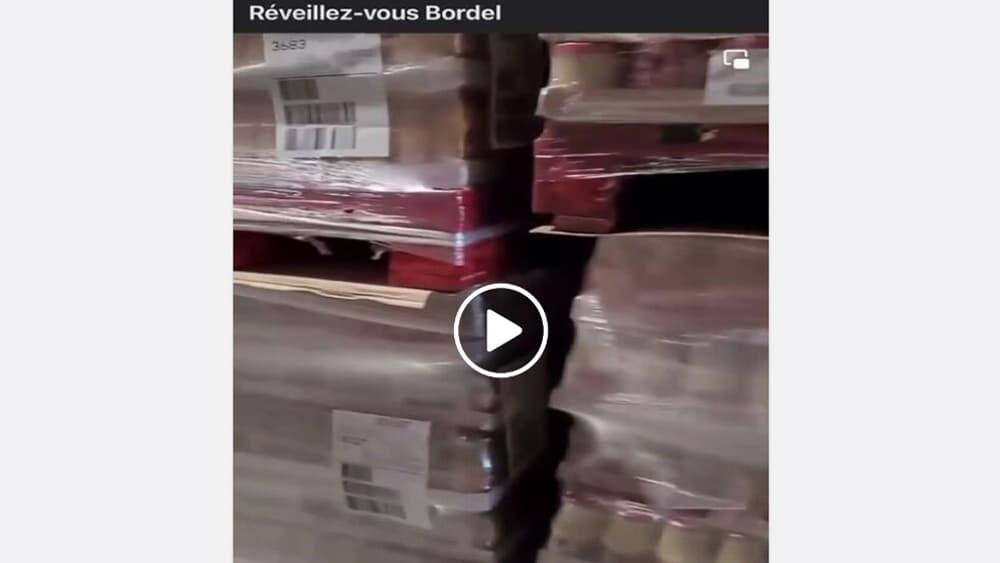La publication partagée sur Facebook