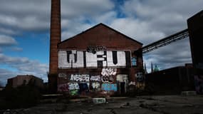 Une usine abandonnée à Waterbury, une ancienne ville industrielle du Connecticut, le 21 octobre 2018. 