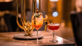 Les cocktails du Hilton Paris Opera.