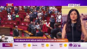Yaël Braun-Pivet réelue grâce à un accord LR - Ensemble ?