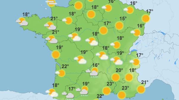Meteo de vendredi 23 mai