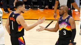 Devin Booker et Chris Paul