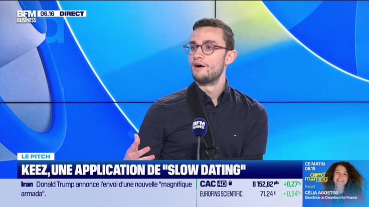 Le Pitch : Keez, une application de "slow dating" - 28/01