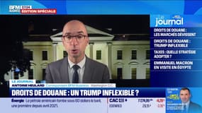 Droits de douane: le président américain Donald Trump reste inflexible