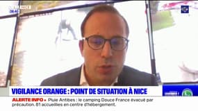 Vigilance orange pluie-inondation: la pluie n'a pas perturbé les travaux de reconstruction dans la Vésubie, assure Anthony Borré