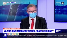 Auvergne-Rhône-Alpes: Jean-Yves Grall, directeur général de l'ARS, annonce que 237.000 personnes ont été vaccinées dans la région 