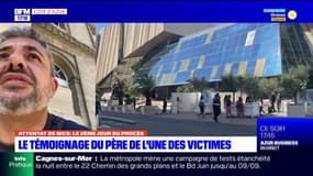 Thierry Vimal, père d'une victime de l'attentat de Nice, a choisi de tenir une chronique du procès