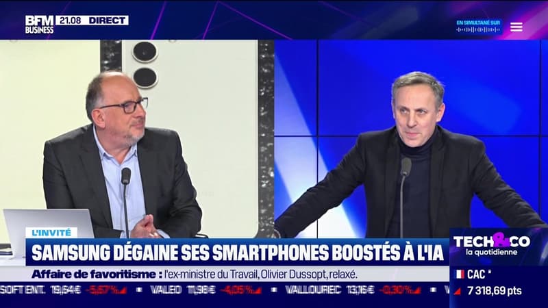 Jérôme Bloch (Samsung) : Samsung dégaine ses smartphones boostés à l'IA - 17/01