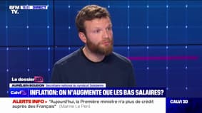 Aurélien Boudon (Solidaires) : "Si on augmente les salaires, on génère des cotisations supplémentaires"