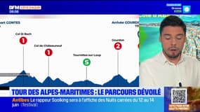 Tour des Alpes-Maritimes: le parcours dévoilé