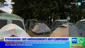 Strasbourg: des aménagements anti-campement