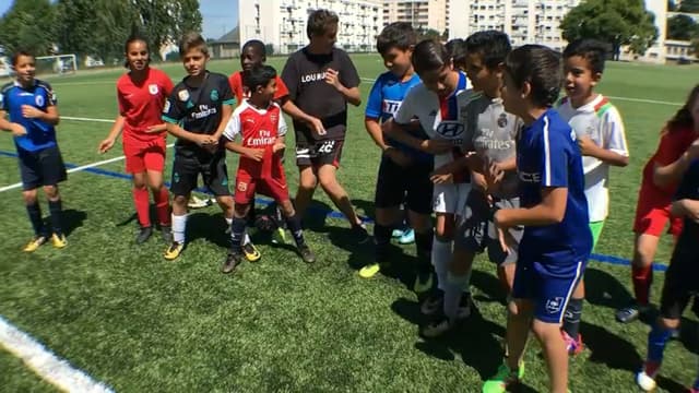 Les jeunes du FC Ménival