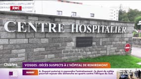 Vosges: décès suspects à l'hôpital de Remiremont