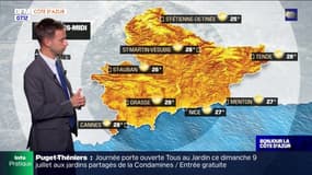 Météo Côte d’Azur: un ciel dégagé avec quelques rares nuages, 27°C à Nice et 28°C à Antibes