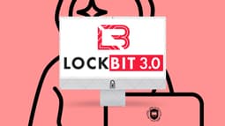 Le logo du groupe Lockbit, dans sa version 3.0