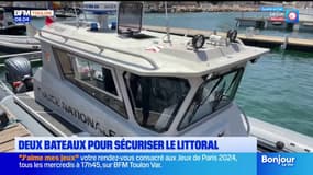 Var: deux bateaux déployés pour sécuriser le littoral 