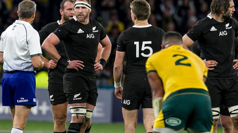 Les All Blacks corrigés en Australie