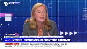 Pour Charlotte Caubel, secrétaire d'État chargée de l'enfance, le centre éducatif fermé était "approprié" dans la situation du suspect du meurtre de Rose