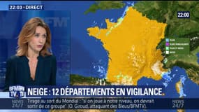 Neige: 12 départements en vigilance orange