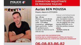 La police a lancé un appel à témoins après la disparition inquiétante d’un homme à Nantes (Loire-Atlantique). 