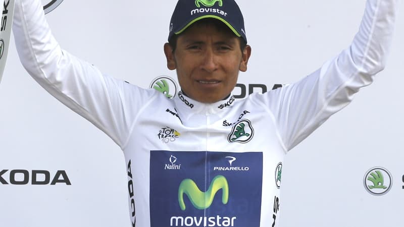Nairo Quintana leader du classement du meilleur jeune sur le Tour de France