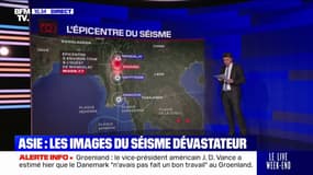 LES ÉCLAIREURS - Ce que l'on sait du séisme très puissant en Asie du Sud-Est