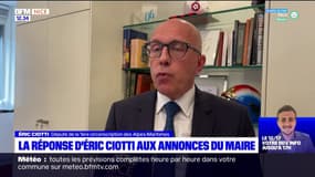 Finances de la mairie de Nice: pour Eric Ciotti, "Christian Estrosi se transforme en Anne Hidalgo"