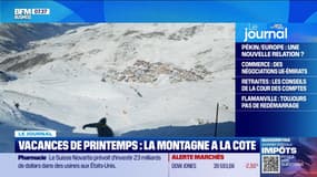 La montagne a du succès pour les vacances de printemps 