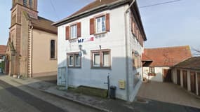 Mairie de Dieffenbach-lès-Woerth, avant des tags antisémites et racistes