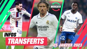 Cherki, Modric, Dieng... Les 5 infos mercato du 25 janvier à la mi-journée 