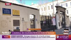 Marseille: Des élèves privés de cours de français depuis l'automne
