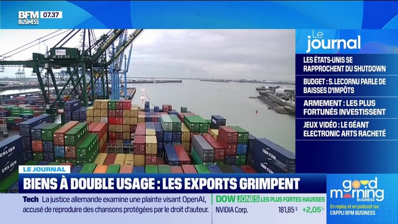 La France n'a jamais exporté autant de biens à double usage !