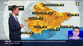 Météo Côte d'Azur: journée ensoleillée et des températures légèrement en baisse