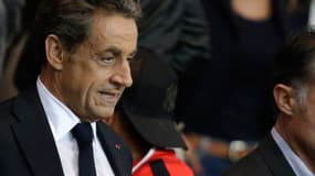 Nicolas Sarkozy au Parc des princes dimanche 21 septembre