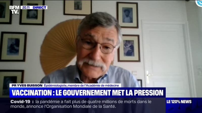 Le Pr Yves Buisson espère une 4e vague "moins importante que les précédentes puisque les personnes les plus à risque ont, en majorité, été vaccinées"