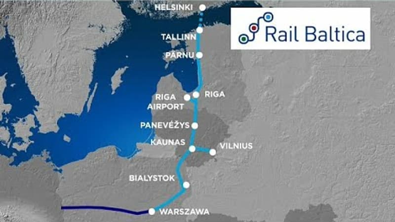 C'est le plus important projet de ligne ferroviaire à grande vitesse en Europe: Rail Baltica risque un retard de 10 ans car les pays baltes et la Pologne priorisent leurs investissements dans la défense