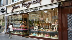 Une boutique "Jean Trogneux" à Amiens.