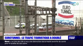 Calais: le trafic touristique a doublé en 2022 dans le tunnel sous la Manche