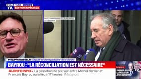 François Bayrou nommé à Matignon: "Tout le monde doit parler à tout le monde", déclare Philippe Gosselin, député LR