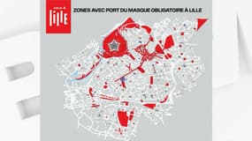 La mairie a précisé les quartiers concernés par le port du masque obligatoire