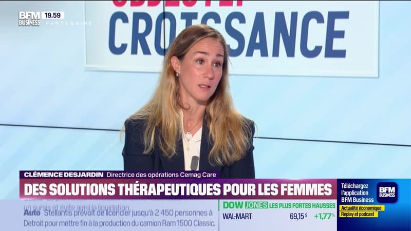 Clémence Desjardin (Cemag Care) : Des solutions thérapeutiques pour les femmes - 12/08