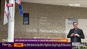 Des cours en distanciel à cause des alertes à la bombe