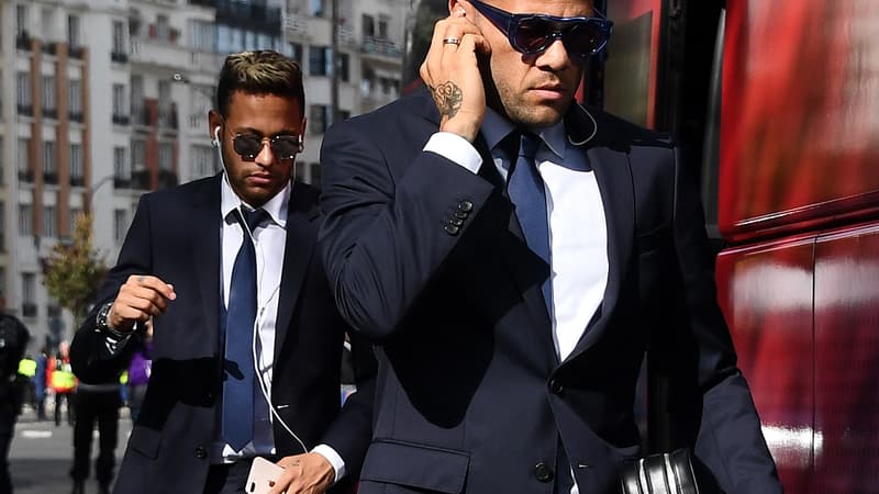 Neymar et Dani Alves