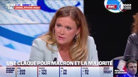 Olivia Grégoire, porte-parole du gouvernement et candidate à Paris: "La première force politique demeure la majorité présidentielle"