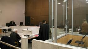 Une salle d'audience du tribunal de Nanterre le 15 janvier 2018